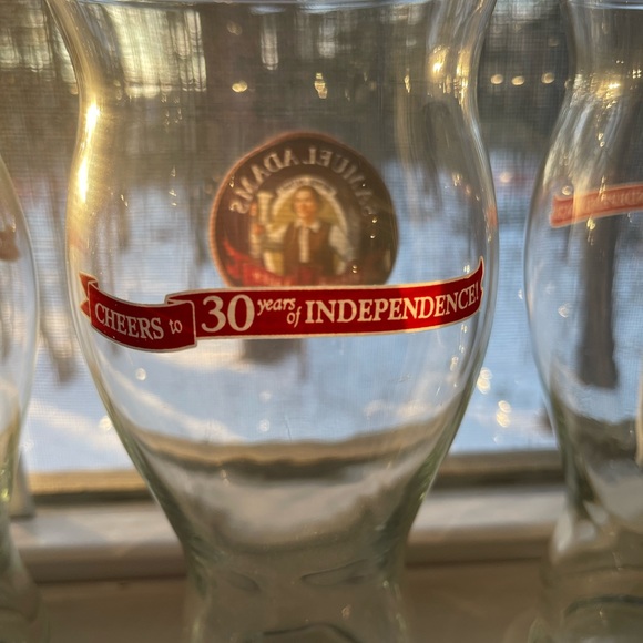 Set of 3 Sam Adams beer glasses. Never used. Perfect condition. - Picture 2 of 4